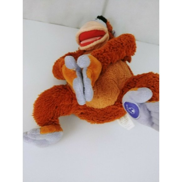 Disney Store Jungle Book King Louie Plush with Hugging Hands Stuffed Toy 12" - Picture 5 of 6